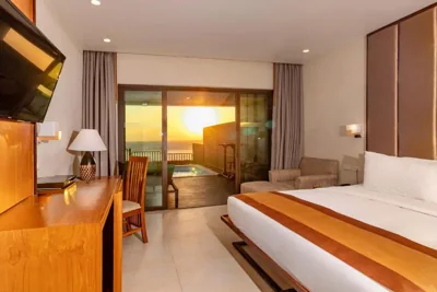 Ocean Sunset Pool Villa — Phi Phi Holiday Resort, Leam Tong Beach